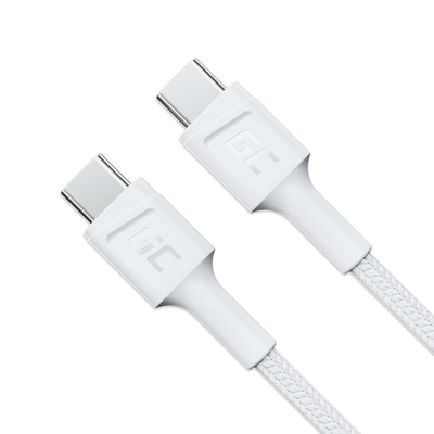 KABGC29W Green Cell Cable White USB-C Type C 2m PowerStream with fast charging Power Delivery 60W, U