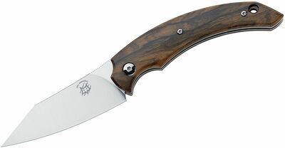 FOX knives FX-518 ZW SLIM DRAGOTAC "PIEMONTES" kapesní nůž 8 cm, dřevo Ziricote, kožené pouzdro