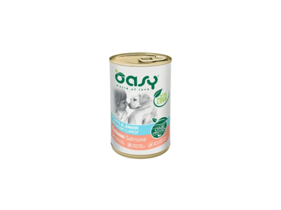 OAWODPSL0040 Oasy One Protein Puppy & Junior Közepes/Nagy Lazac 0.4kg