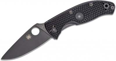 Spyderco C122PBBK Tenacious Lightweight Black vreckový nôž 8,6 cm, čierna, FRN