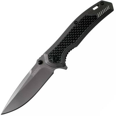 Kershaw K-8310 FRINGE vreckový nôž s asistenciou 7,6 cm, titánový povlak, celooceľový