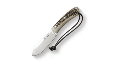 JOKER CC136 NESSMUK BUSHCRAFT lovecký nôž 11 cm, jelení paroh, kožené puzdro