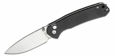 CJRB J1925-BK Pyrite G10 kapesní nůž 7,9 cm, černá, G10