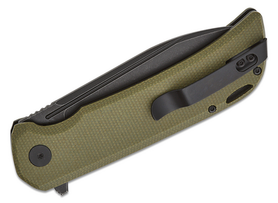 PFB05GRMDW Petrified Fish PFB05
Tunny Black Stonewashed 14C28N Green Micarta