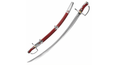Cold Steel 88RPS Polish Saber zberateľský meč - šabľa 81,2 cm, koža, drôt, kožené puzdro