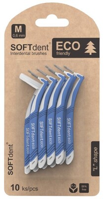 SOFTDENT 2942 ECO fogköztisztító kefék 0,6 mm (M)