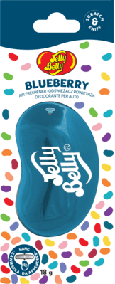 E303722900 Jelly Belly 3D Blueberry závesný osviežovač vzduchu, čučoriedka