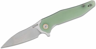 CJRB J1911-NTG Agave G10 kapesní nůž 8,8 cm, Stonewash, průsvitná zelená, G10