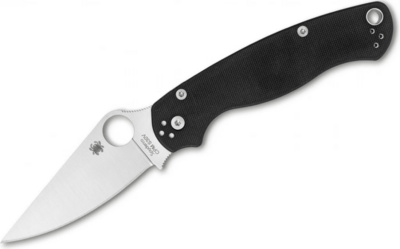 Spyderco C81GP2 Para Military 2 vreckový nôž 8,7 cm, Satin, čierna, G10 