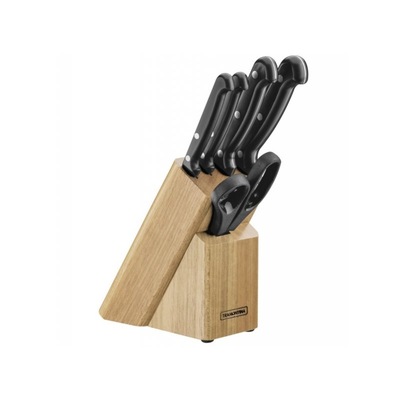 Tramontina 23899/060 Ultracorte 6ks/set nožov s nožnicami v drevenom stojane, čierna