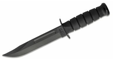 KA-BAR KB-1213 FULL SIZE BLACK vonkajší nôž 18 cm, čierna farba, puzdro Kydex