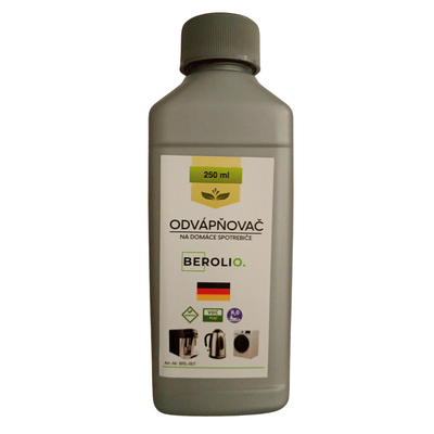 BEROLIO ODVÁPŇOVAČ NA DOM. SPOTREBIČE 250ml