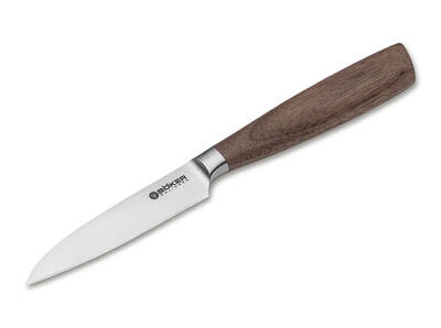 Böker Manufaktur Solingen 130715 Core nôž na zeleninu 9 cm, orechové drevo