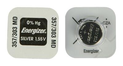 Energizer EH-357/303/SR44 hodinková batéria 138mAh 1,55V 1ks 7638900252989