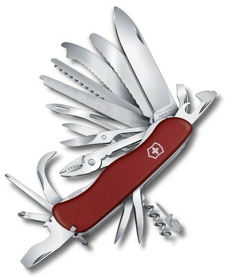 Victorinox 0.8564.XL Workchamp XL multifunkční nůž 111 mm, červená, 31 funkcí 