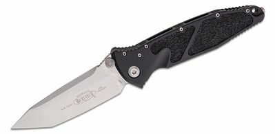 Microtech 161-10 Manual Socom Elite Tanto kapesní nůž 10,3 cm, Stonewash, černá, hliník