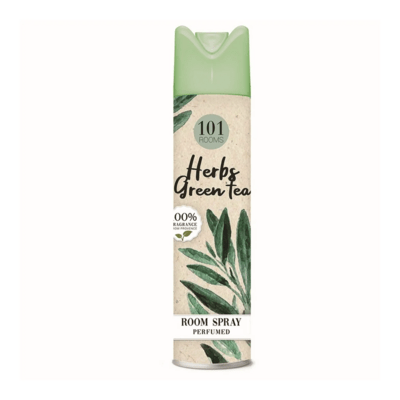 BI-ES 101 SZOBÁK HERBS ZÖLD TEA légfrissítő spray 300 ML
