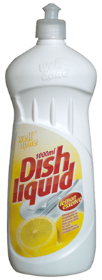 Well Done Lemon Essence prípravok na umývanie riadu 1 L - citrón 