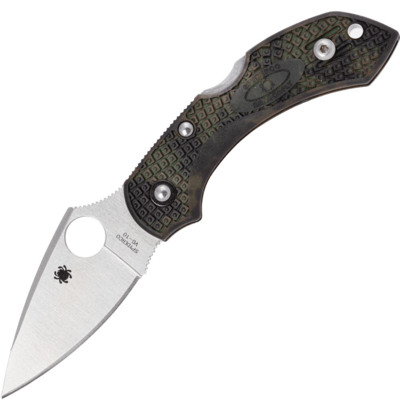 Spyderco C28ZFPGR2 Dragonfly 2 Lightweight Green Zome vreckový nôž 5,8 cm, Satin, zelená, syntetika