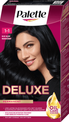 Palette 2559708 Deluxe 1-1 (909) Modročierny 50 ml
