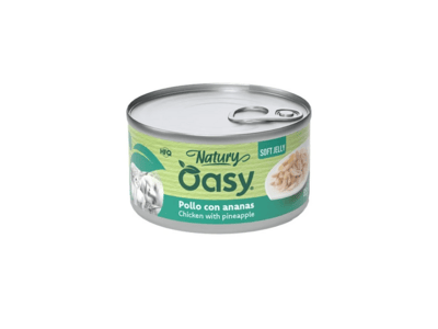 OAWNJCL008510A Oasy Natury Soft Jelly Chicken with pineapple 85g