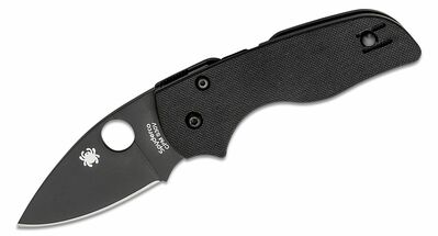 Spyderco C230GPBBK Lil' Native All Black kapesní nůž 6,3 cm, celočerná, G10