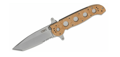 CRKT CR-M16-14ZSF M16® - 14ZSF Tanto Desert Tan taktický vreckový nôž 9,8cm, hnedá, GFN