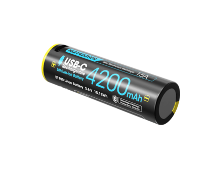 Nitecore NL2142LTHPi nabíjecí lithium-iontová baterie do nízkých teplot 4200 mAh, 15A, USB-C port