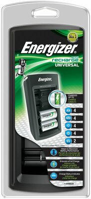 Energizer nabíječka Charger Universal AA, AAA, C, D, 9V