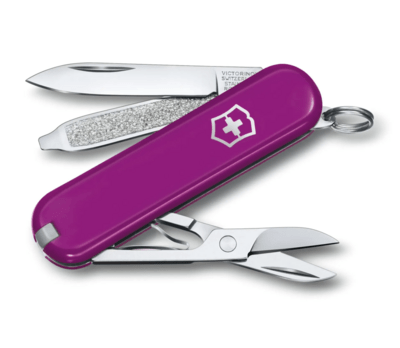 Victorinox 0.6223.52G Classic SD Colors Tasty Grape multifunkční nůž, tmavě fialová, 7funkcí