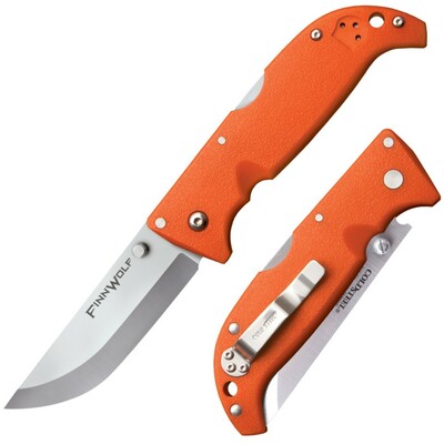 Cold Steel 20NPJ Finn Wolf Blaze Orange kapesní nůž 8,9 cm, oranžová, Griv-Ex