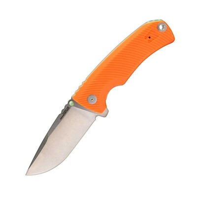 SOG-14-06-03-43 TELLUS FLK - BLAZE kapesní outdoorový nůž 9,3 cm, Stonewash, oranžová, GRN