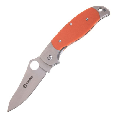 Ganzo Knife G7371-OR kapesní nůž 8,9 cm, Stonewash, oranžová, G10