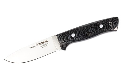 Muela KODIAK-10M.D vadászkés 10 cm, fekete, Micarta, bőrtok