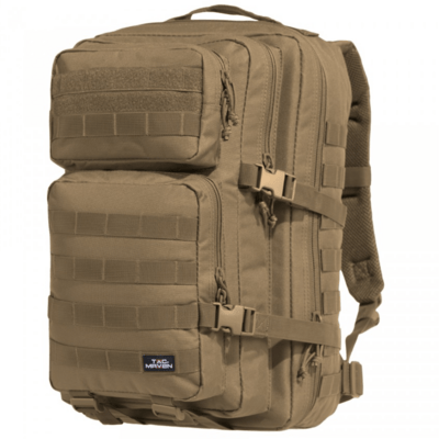 D16002-03-Coyote-PER PIECE Pentagon Assault Large Backpack (TAC MAVEN) (BF)