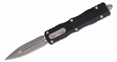 Microtech 225-10AP Dirac Standard automatický nôž 7,4 cm, Apocalyptic, čierna, hliník 