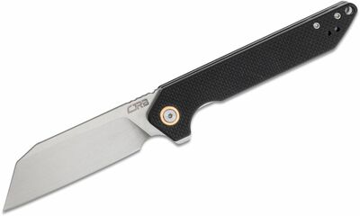 CJRB J1907-BKF Rampart G10 Fekete zsebkés 8,9 cm, fekete, G10