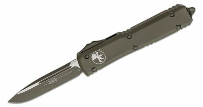 Microtech 121-1COD Ultratech Green Standard automata kés 8,8 cm, Cerakote, zöld, alumínium