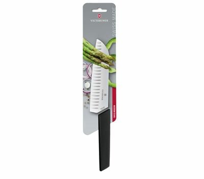 6.9053.17KB Victorinox Nôž Santoku 17cm,Swiss modern, čierny