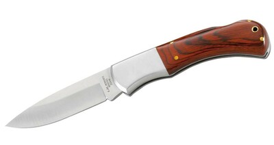 Herbertz 223410 vreckový nôž 7,7 cm, drevo Pakka
