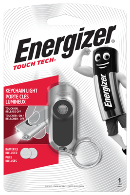 Energizer ručné svietidlo a kľúčenka Touch Tech Keychain 2 x CR2032