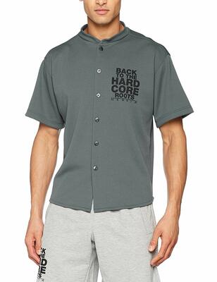 304 Nebbia Sivá pánska košeľa HARDCORE Shirt 304 Grey, veľkosť M
