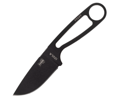 ESEE IZULA-B Black malý nůž na krk 6,7cm, celočerný, uhlíková ocel