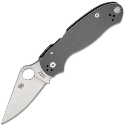 Spyderco C223GPDGY Para 3 Mexamet Grey vreckový nôž 7,6 cm, Stonewash, šedá, G10