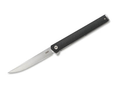 CRKT CR-7097CEO FLIPPER vreckový nôž 8 cm, čierna, FRN