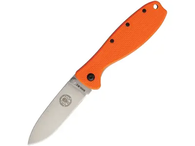 ESEE BRKR1OR Zancudo Orange vreckový nôž 7,7 cm, Stonewash, oranžová, FRN