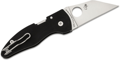 C264GP Spyderco MicroJimbo Black G-10 Reveal 13
