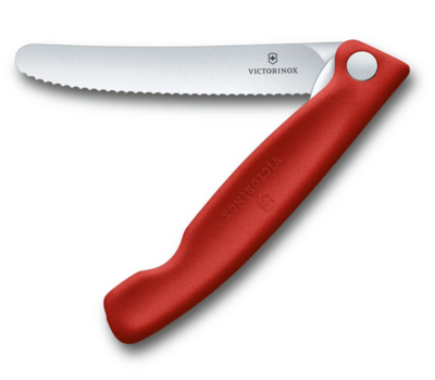 Victorinox 6.7836.F9B Swiss Classic kuchynský zatvárací nôž 11 cm, oranžová