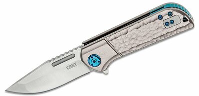 CRKT CR-6525 LANNY SILVER kapesní nůž 8 cm, hliník 