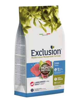 EXCLUSION NGATL12 ADULT LARGE BREEDS granule pre psov - tuniak, 12kg